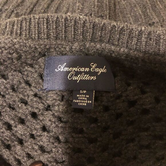 American Eagle‎ open knit Sweater Size Small - Picture 6 of 6